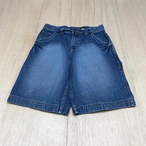 urban up boys size 18 jeans shorts blue